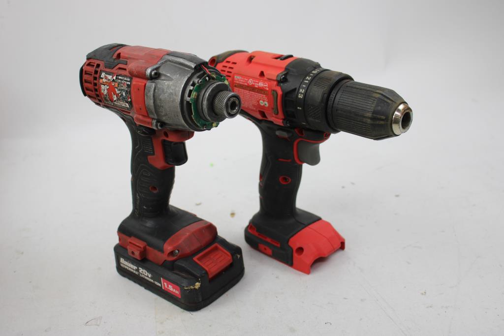 Craftsman 1/2" Drill/Driver, Bauer Impact Driver