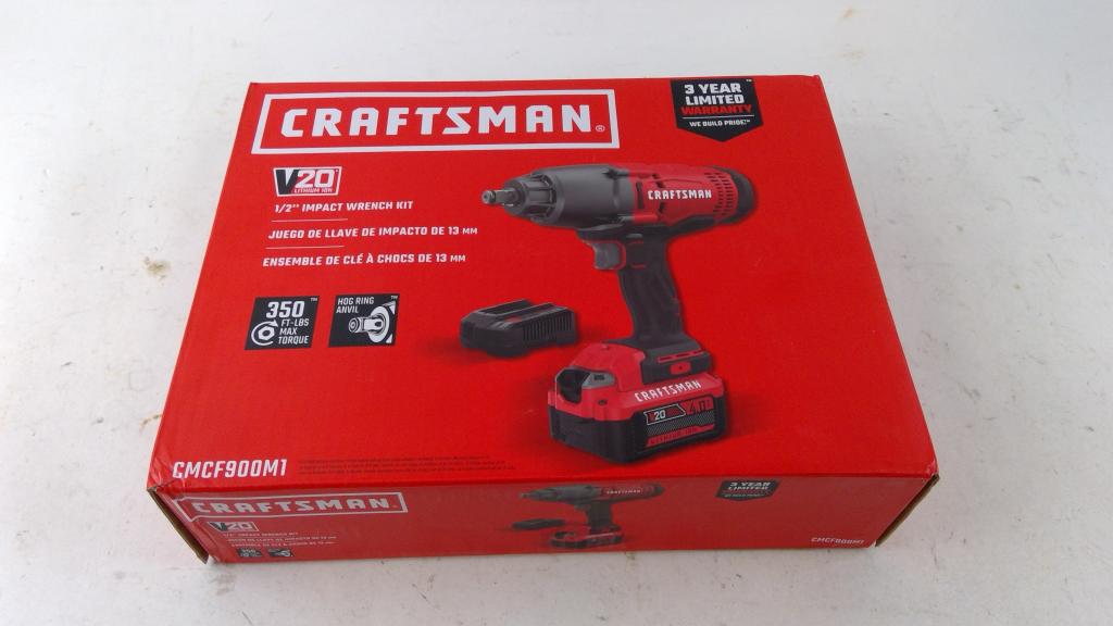 Craftsman 1/2" Imapct Wrench Kit