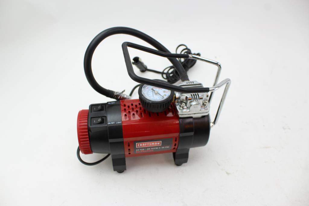 Craftsman 12 Volt Inflator, Husky Gravity Feed Composite Hvlp Spray Gun