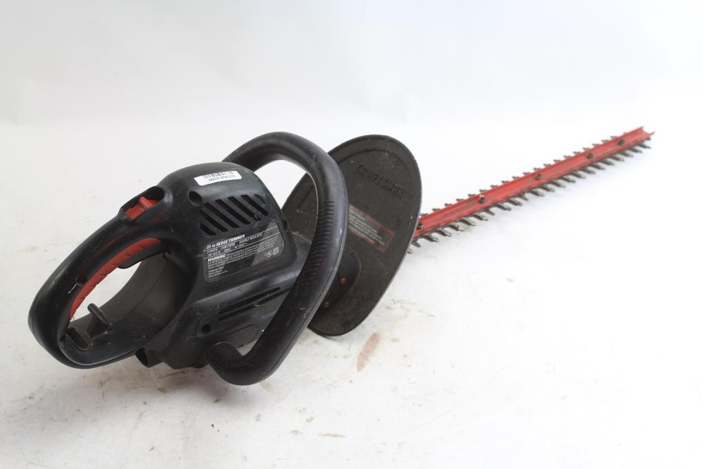 Craftsman 22 Inch Hedge Trimmer Property Room
