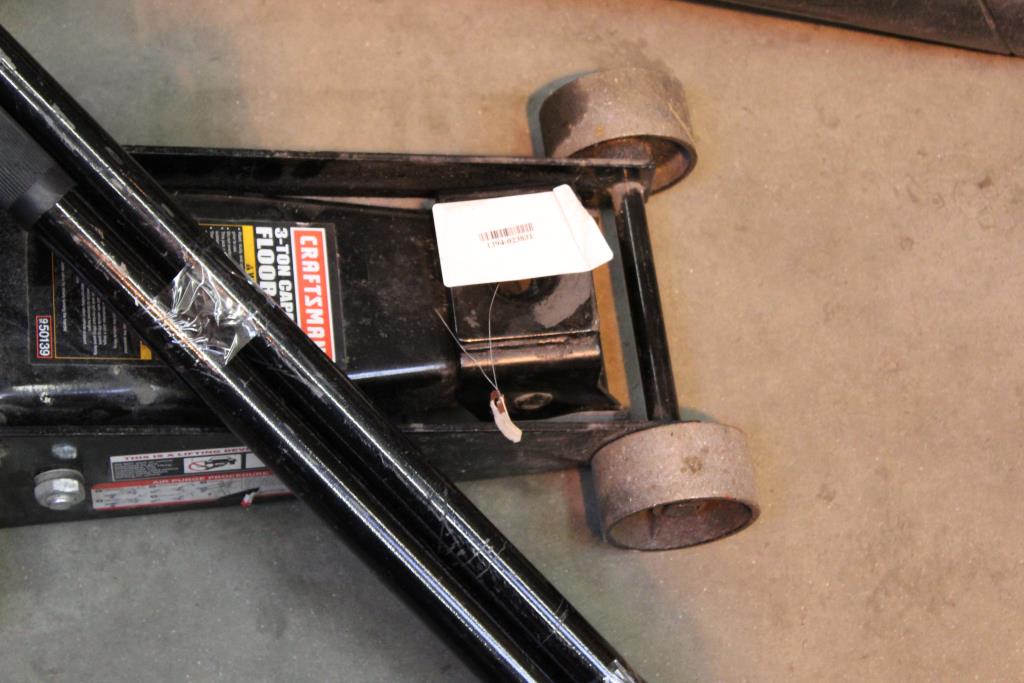 Craftsman 3 Ton Floor Jack Property Room