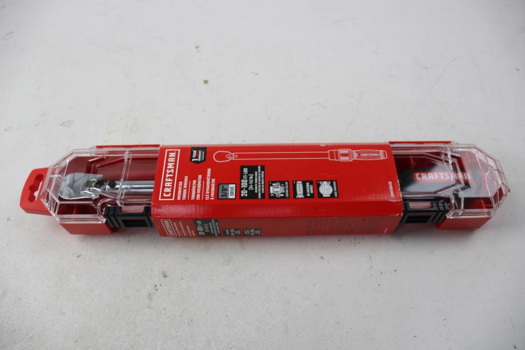 Craftsman 3/8" Drive Micrometer Torque Wrench