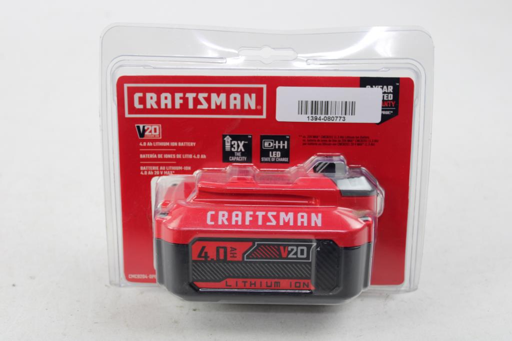 Craftsman 4.0Ah Lithium Ion Battery