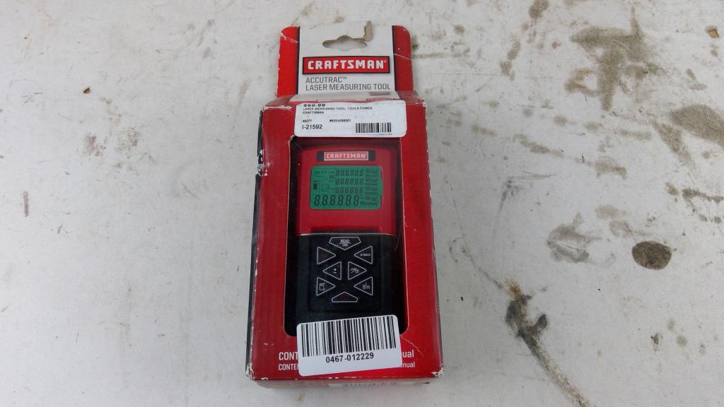 Craftsman Accutac Laser Measuring Tool