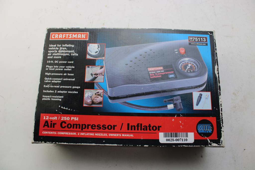 Craftsman Air Compressor/inflator Property Room