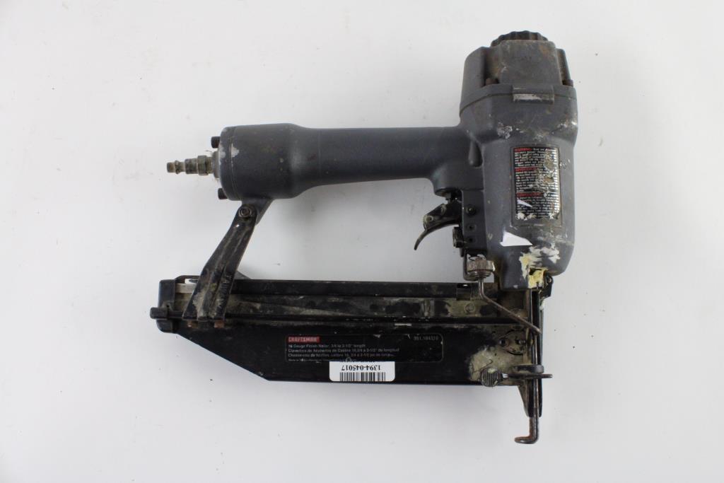 Craftsman Air Finish Nailer Property Room