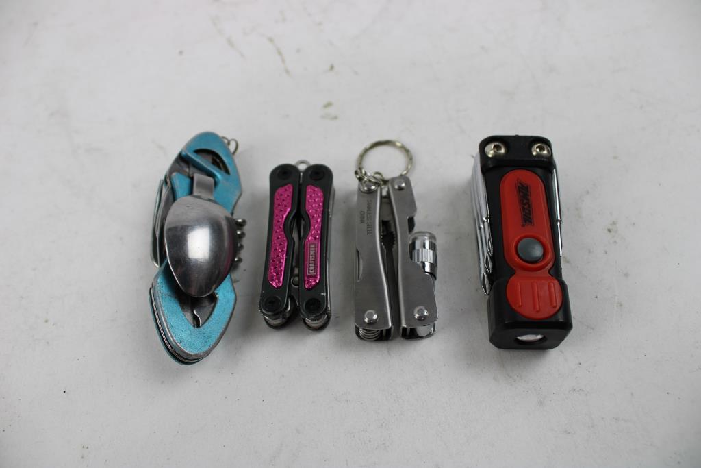 Craftsman, Amsoil, Koffman Richter, And Other Knives, 9 Pieces