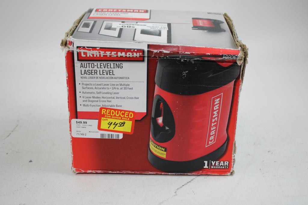 Craftsman Auto-Leveling Laser Level