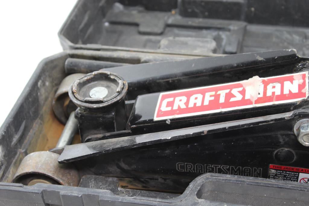 Craftsman Automotive Floor Jack With Case Property Room