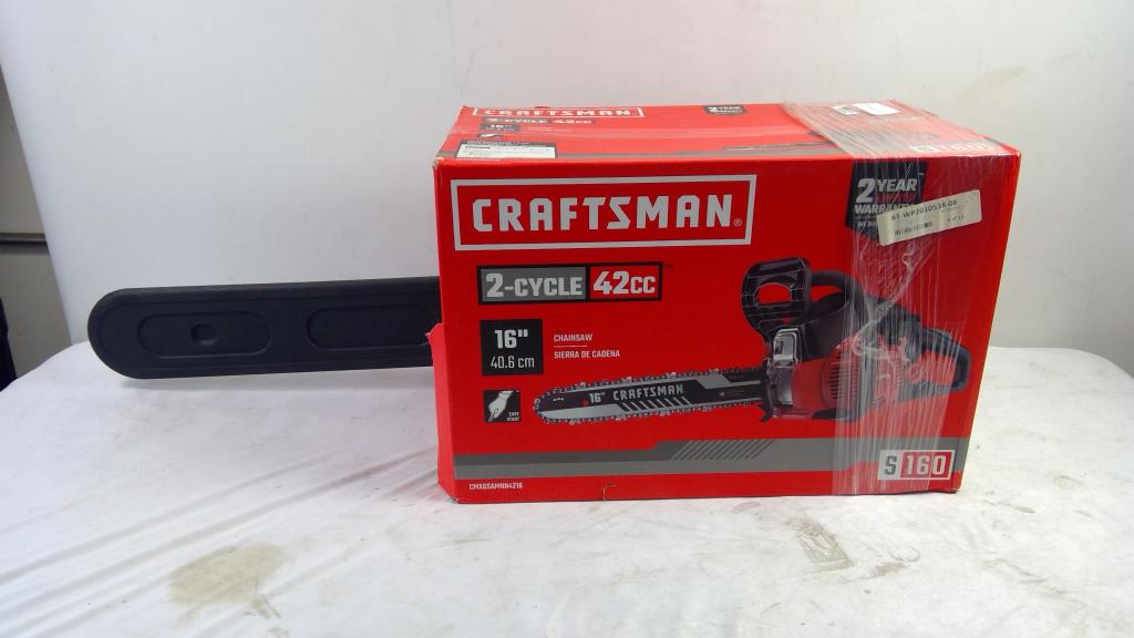 Craftsman Chainsaw 16" 2 Cycle 42cc