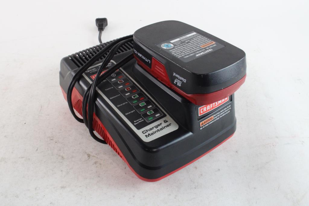 Craftsman Charger & Diehard Battery Property Room
