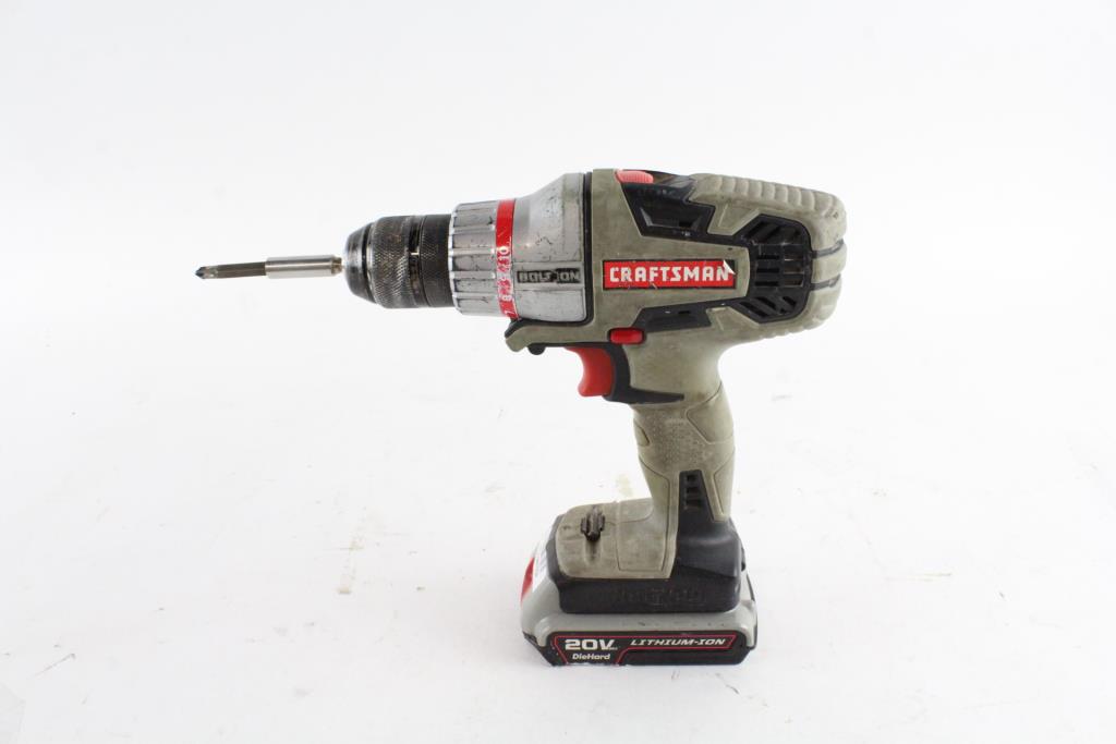 Craftsman Cordless Drill Property Room
