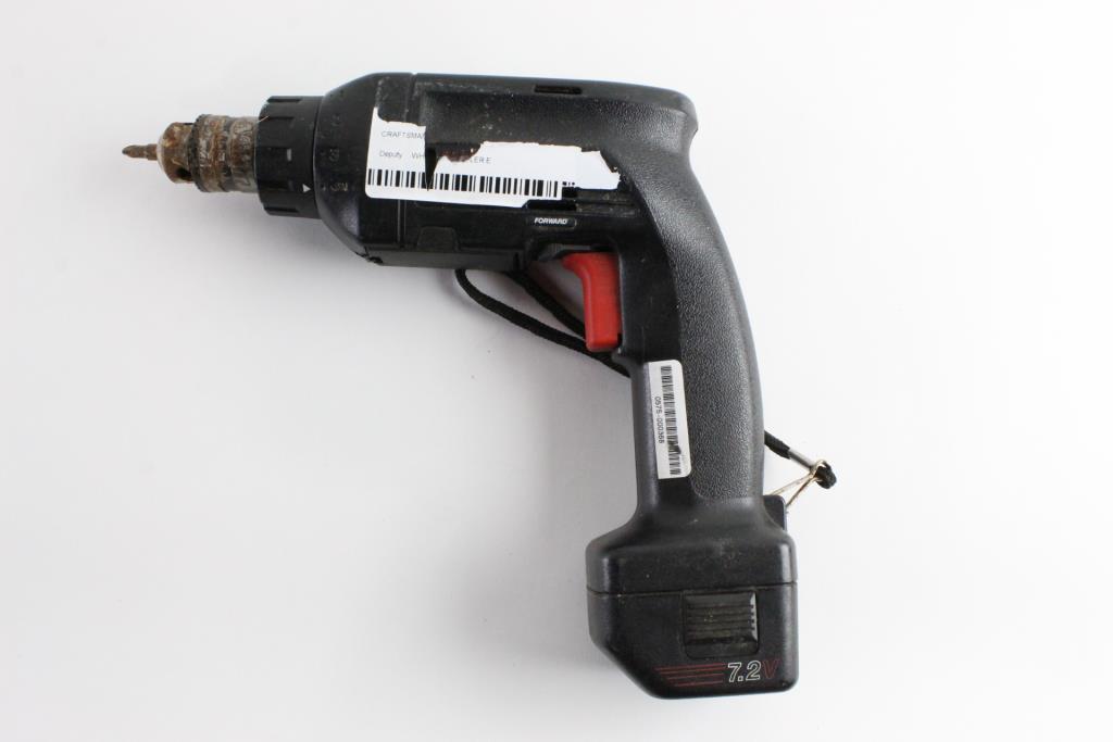 Craftsman Cordless Drill Property Room