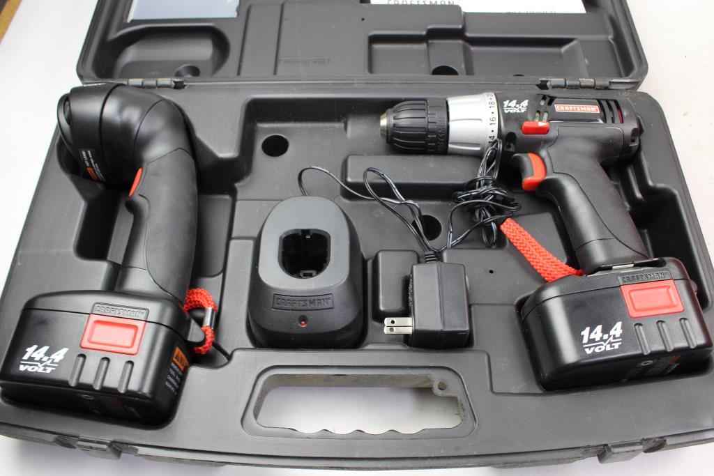 Craftsman Cordless Drill Driver And Flashlight Property Room