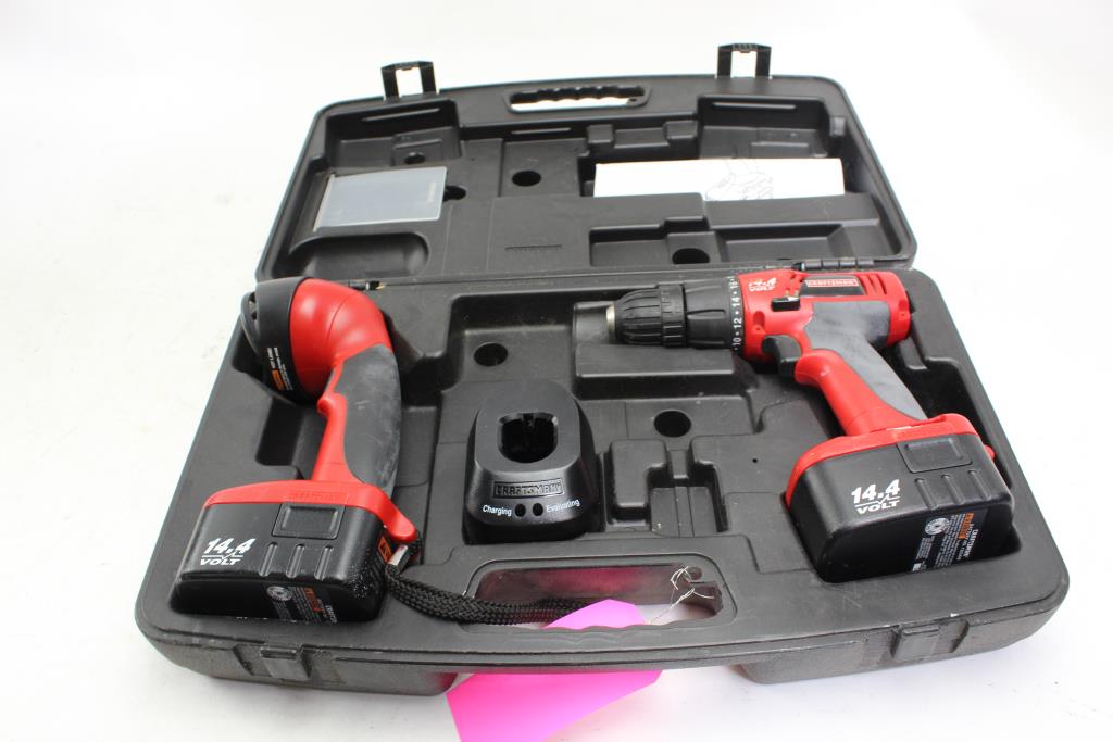 Craftsman Cordless Drill & Light Property Room
