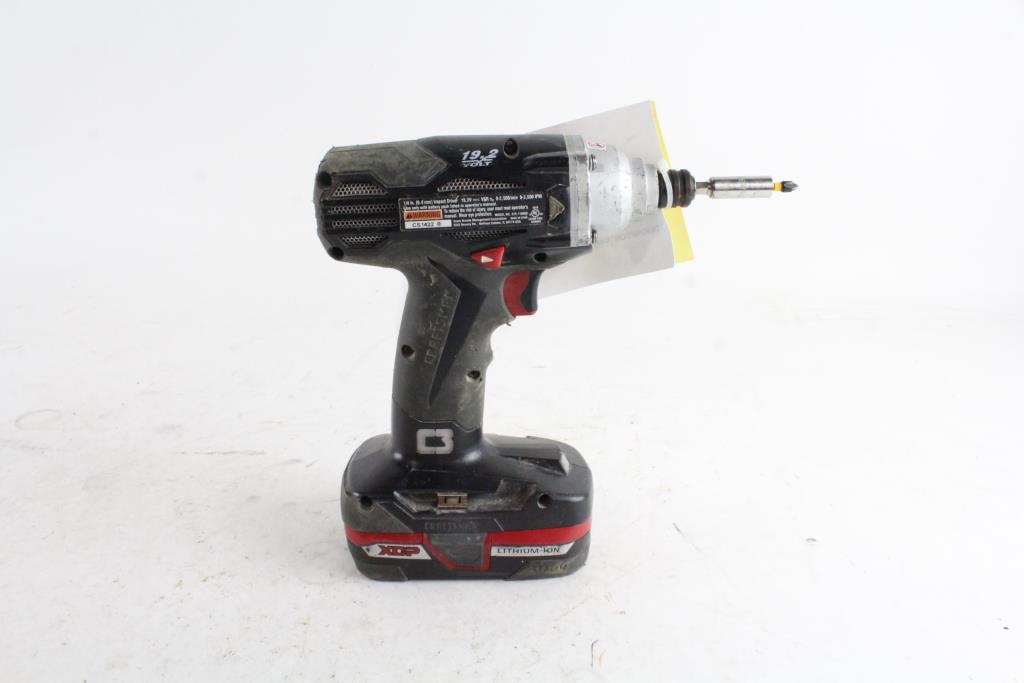 Craftsman Cordless Impact Driver Property Room