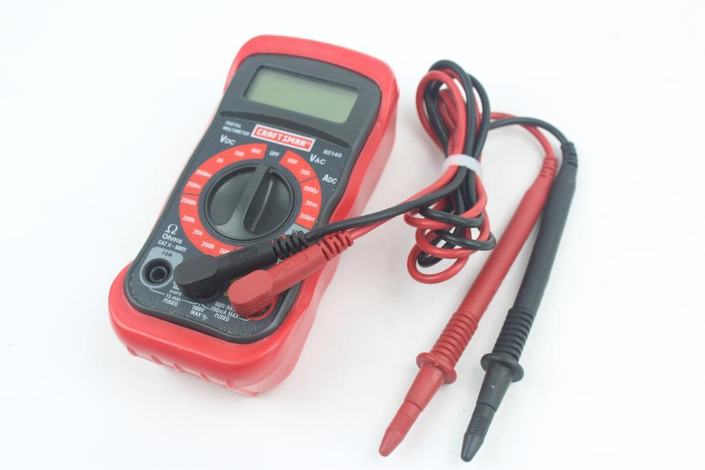 Craftsman Digital Multimeter Property Room