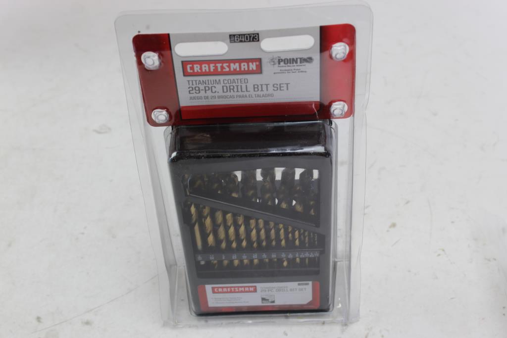 Craftsman Drill Bit Set Property Room
