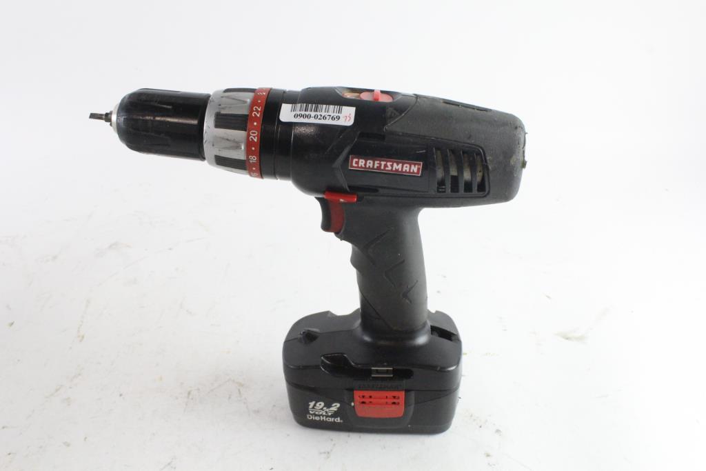 Craftsman Drill/Driver Property Room