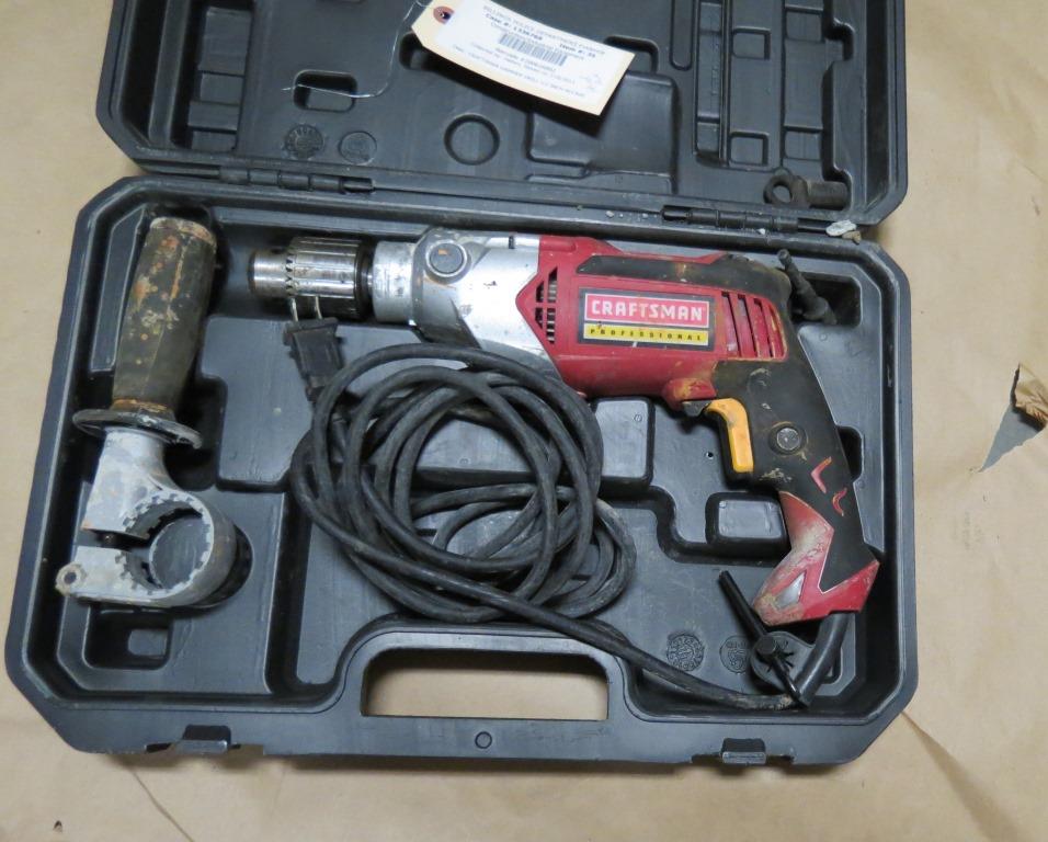Craftsman Impact Drill with Case (Billings, MT 59101) Property Room