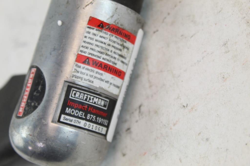 Craftsman Impact Hammer Property Room