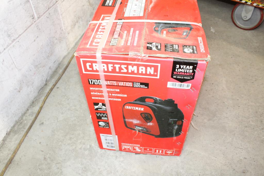 Craftsman Inverter/Generator Property Room