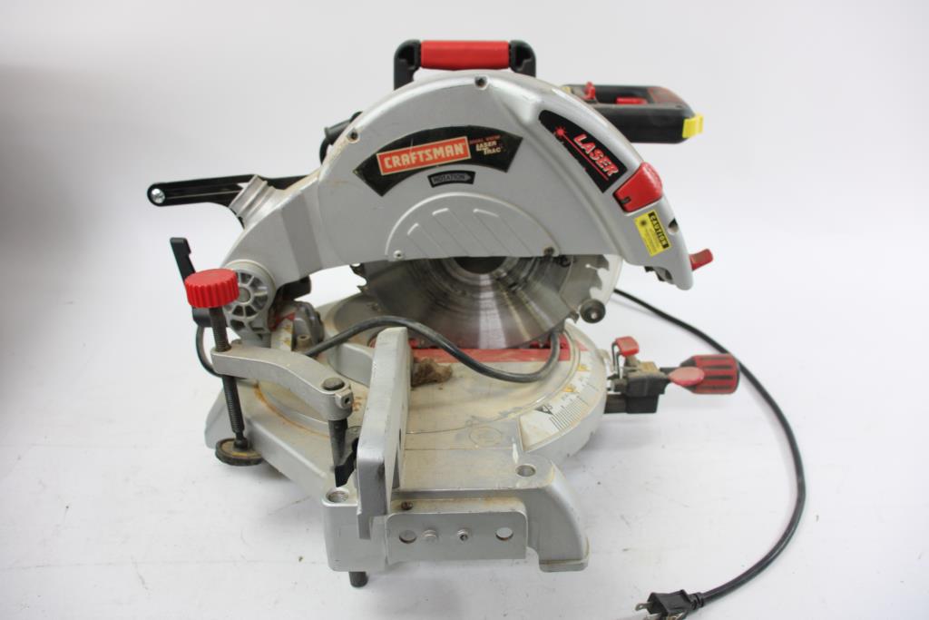 Craftsman Laser Compound Miter Saw Property Room