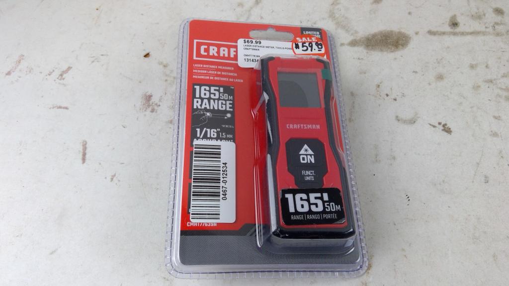 Craftsman Laser Distance Measurer