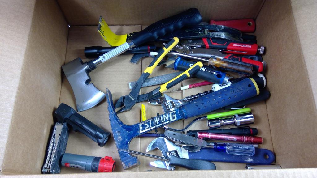 Craftsman Locking Pliers, Stanley Wonder Pry Bar, Dewalt Cutting Pliers, And More