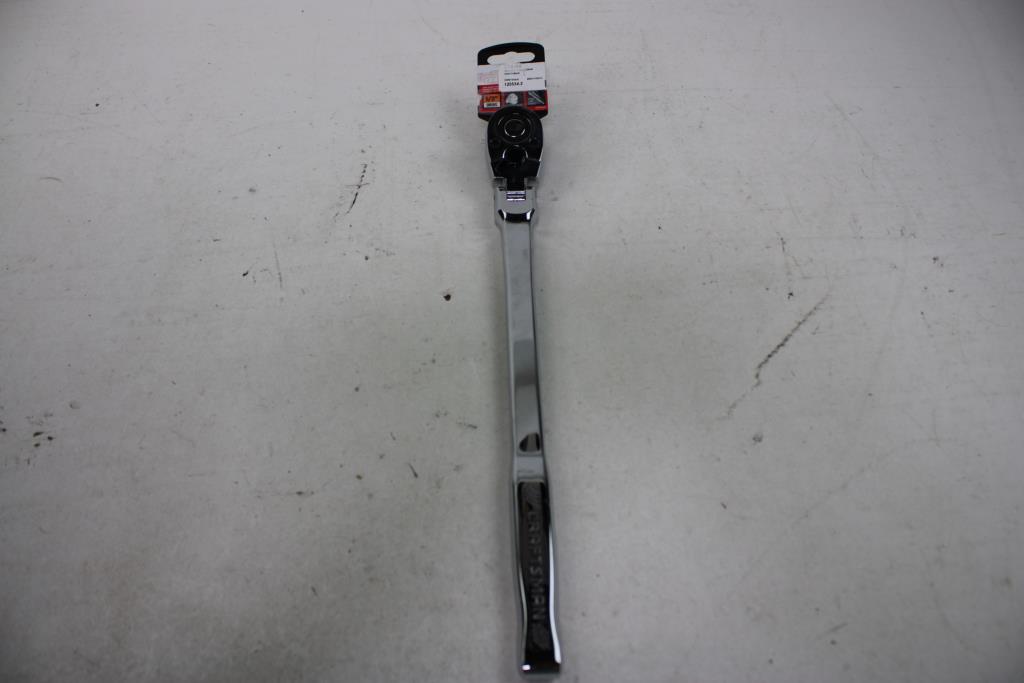 Craftsman Long Handle Flex Head Ratchet, 1/2" Drive