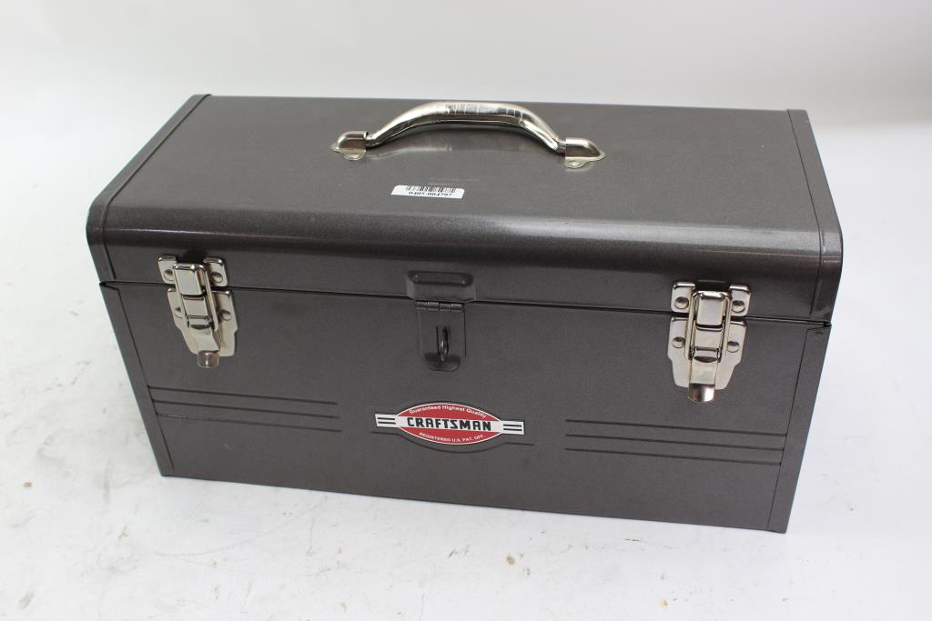 Craftsman Metal Toolbox With Task Force, Husky And More Various Tools