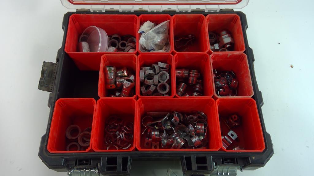 Craftsman Organizer With Metal Fittings & Hardware, 20+ Pieces