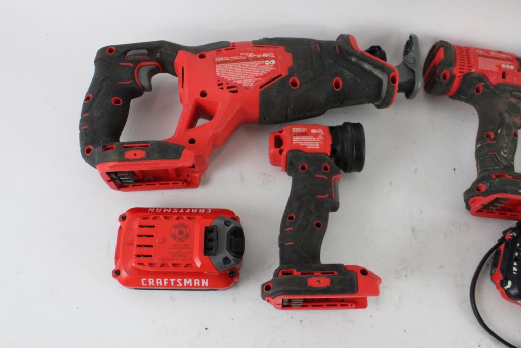Craftsman Power Tool Bulk Lot, 4 Pieces Property Room