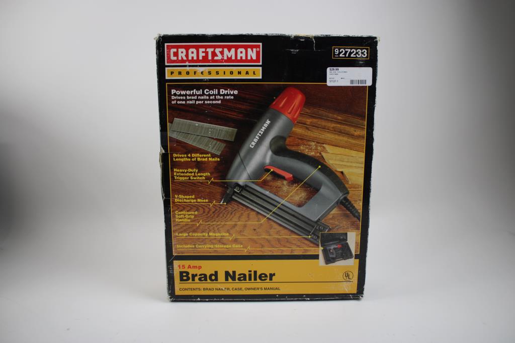 Craftsman Powerful Coil Drive Brad Nailer