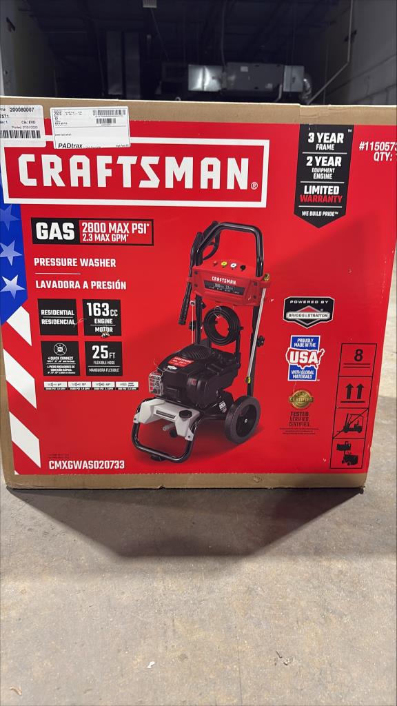 Craftsman Pressure Washer