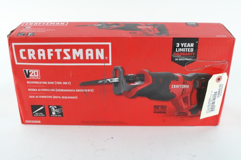Craftsman Reciprocating Saw Property Room
