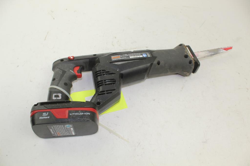 Craftsman Reciprocating Saw Property Room