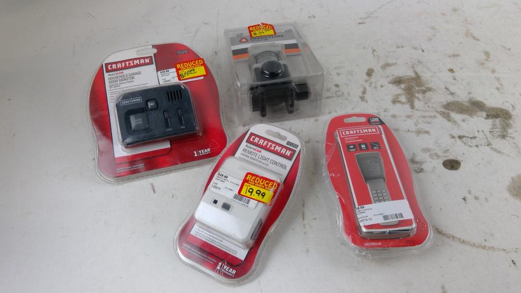Craftsman Remote Light Control And More 4 Pieces