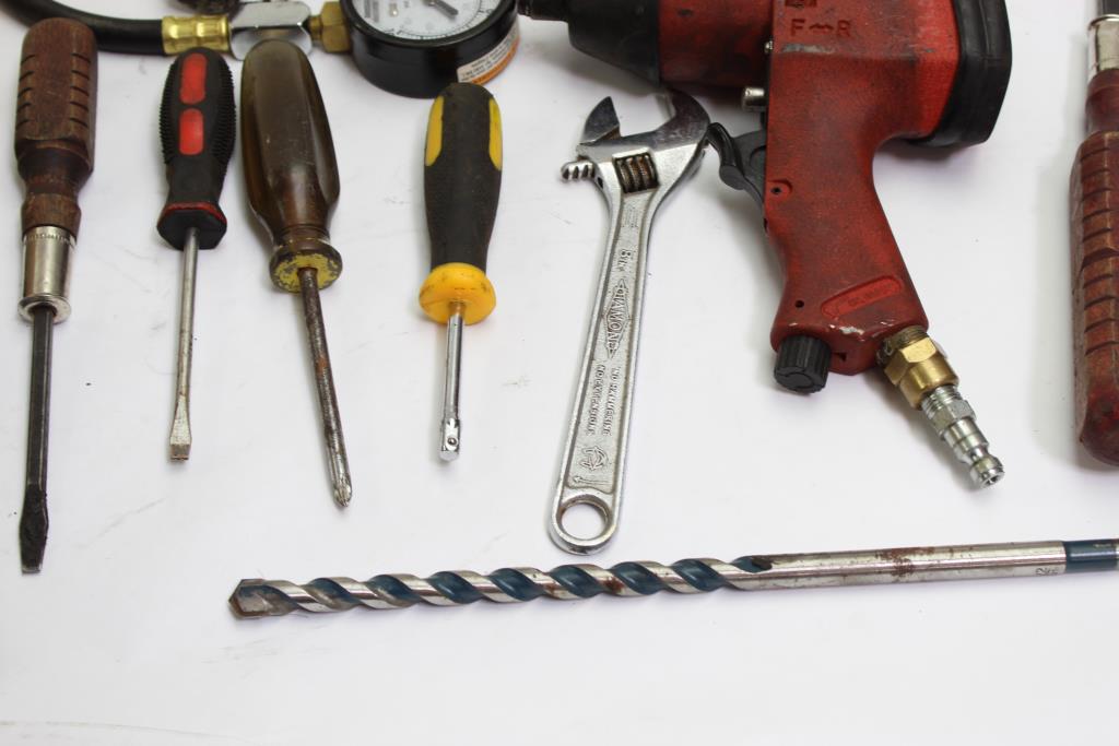 Craftsman, SnapOn And More Various Tool Lot Property Room