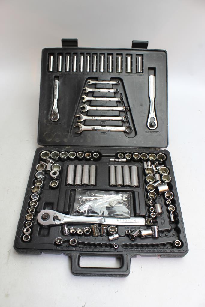 Craftsman Sockets, Wrenches, And Ratchets 10+ Pieces Property Room