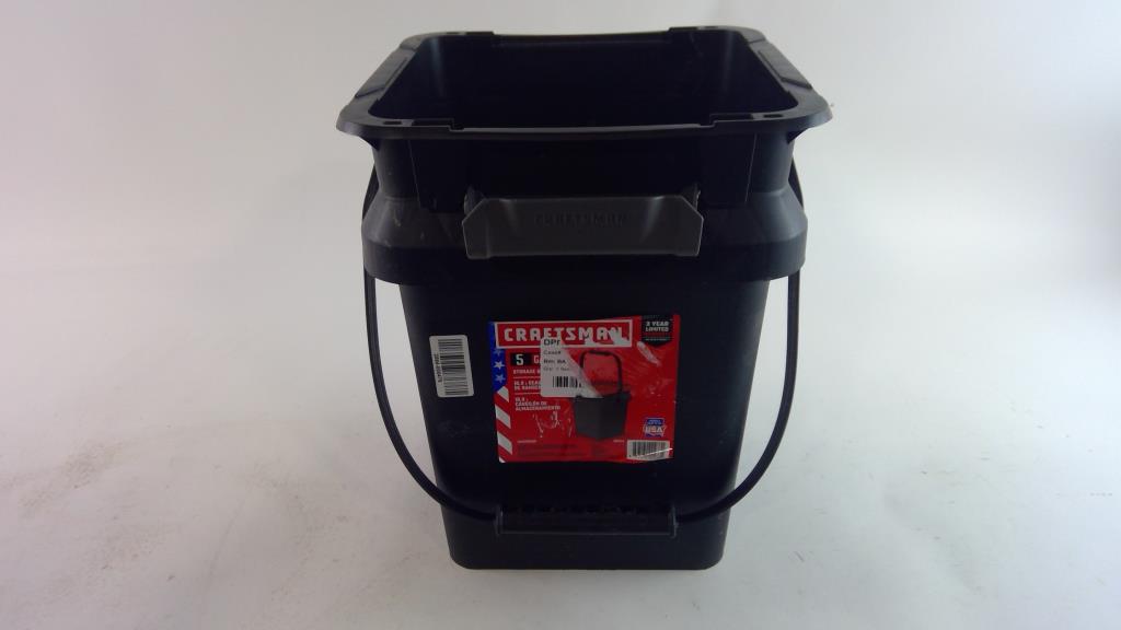 Craftsman Storage Tote With Pry Bars, Knives & More Property Room