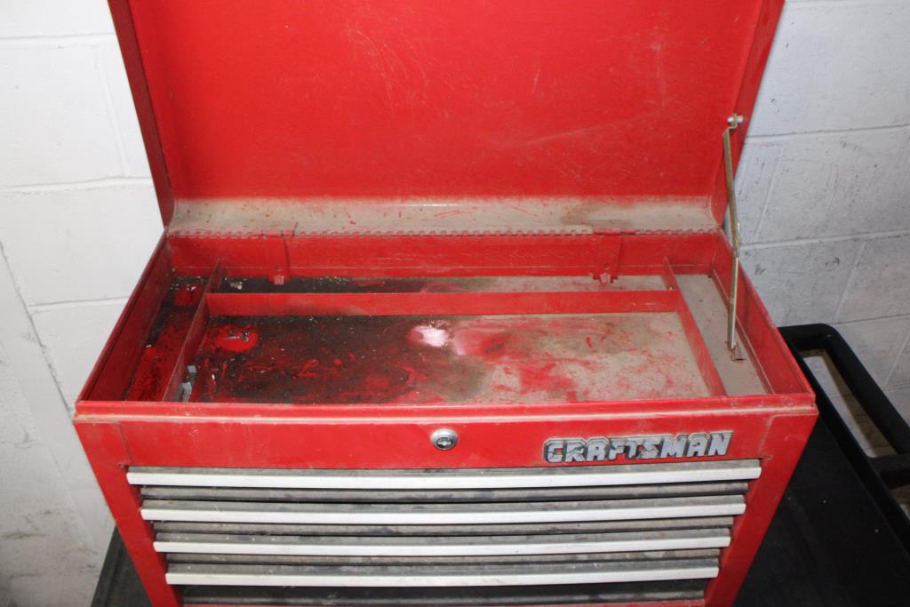 Craftsman Tool Box With Tools, 20+ Pieces Property Room