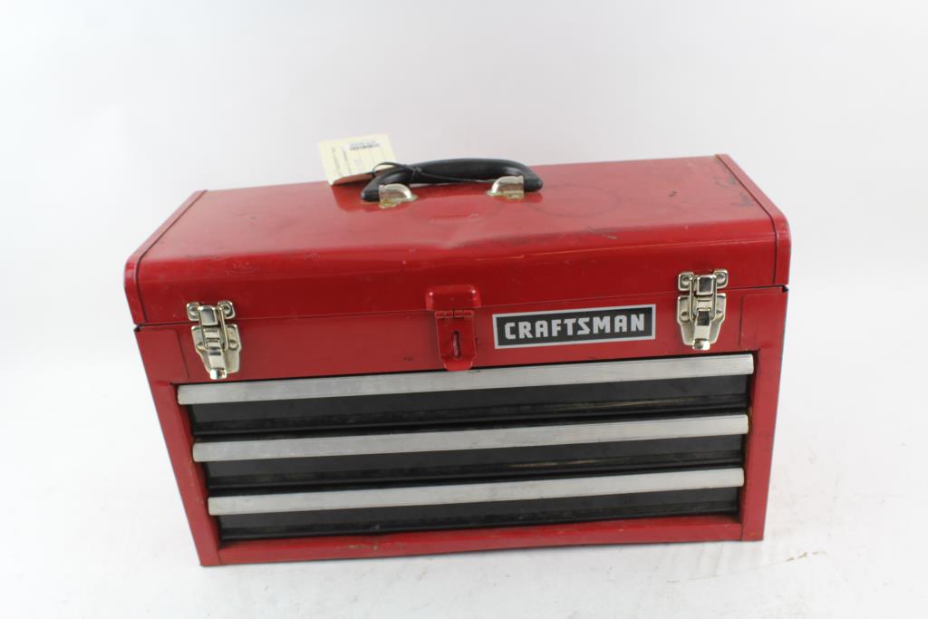 Craftsman Toolbox Filled With Various Tools Property Room