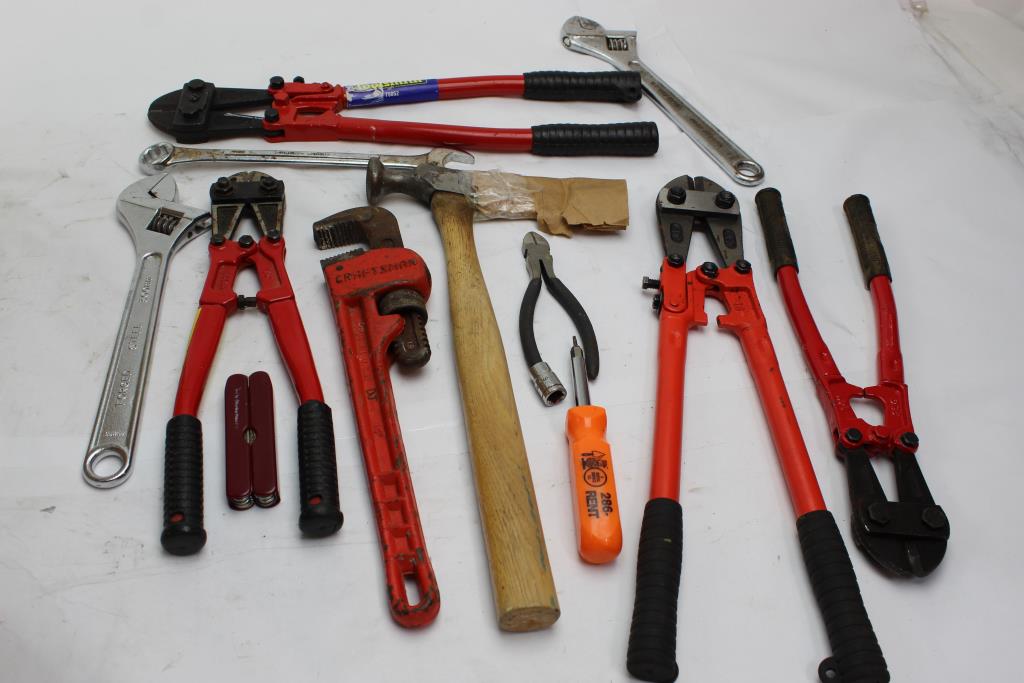 Craftsman, Toolsmith, Napa+ More Assorted Tools 10+ Pieces | Property Room