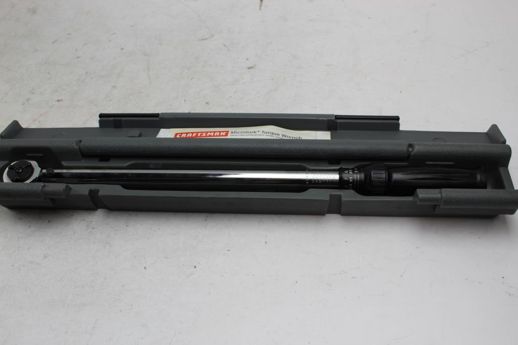 Craftsman Torque Wrench Property Room