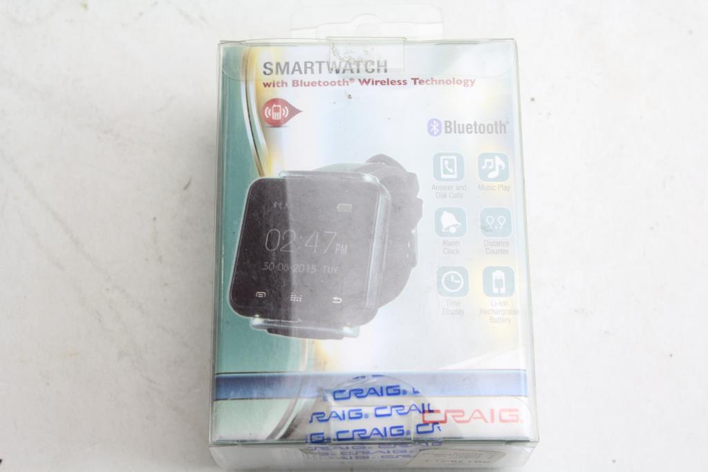 craig smartwatch with bluetooth wireless technology