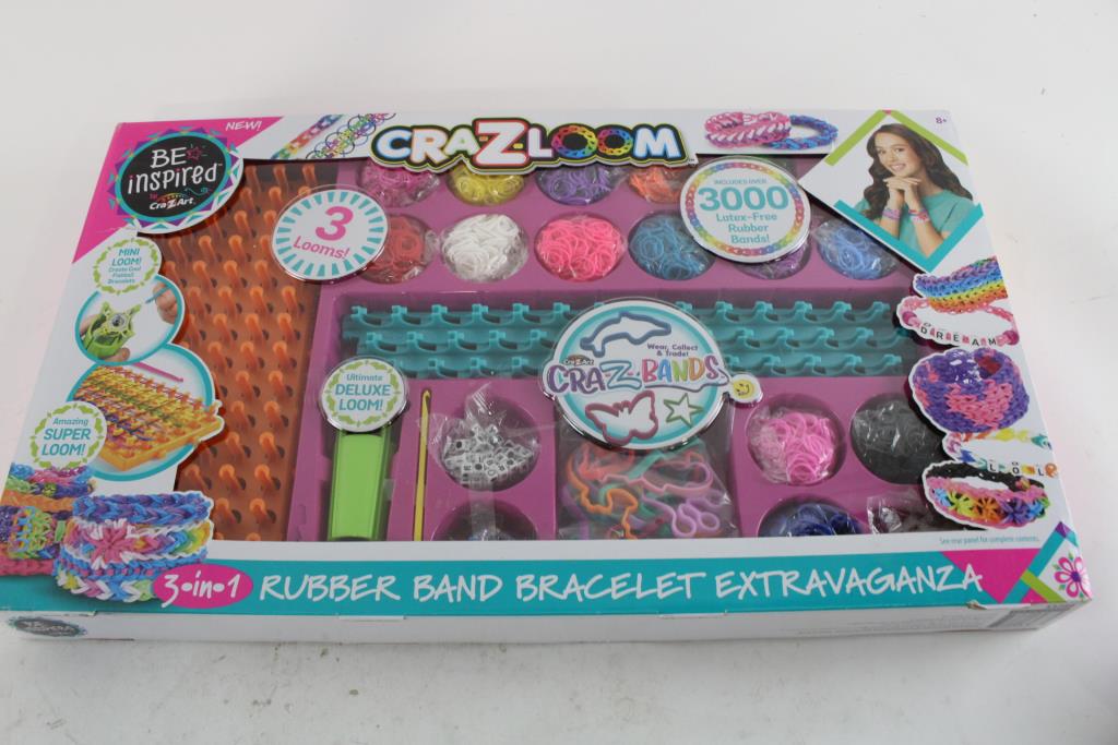 Crazloom Rubber Band Bracelet Maker Property Room