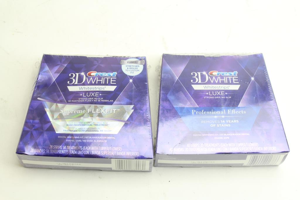 Crest 3D Whitestrips Luxe, 2 Pieces Property Room
