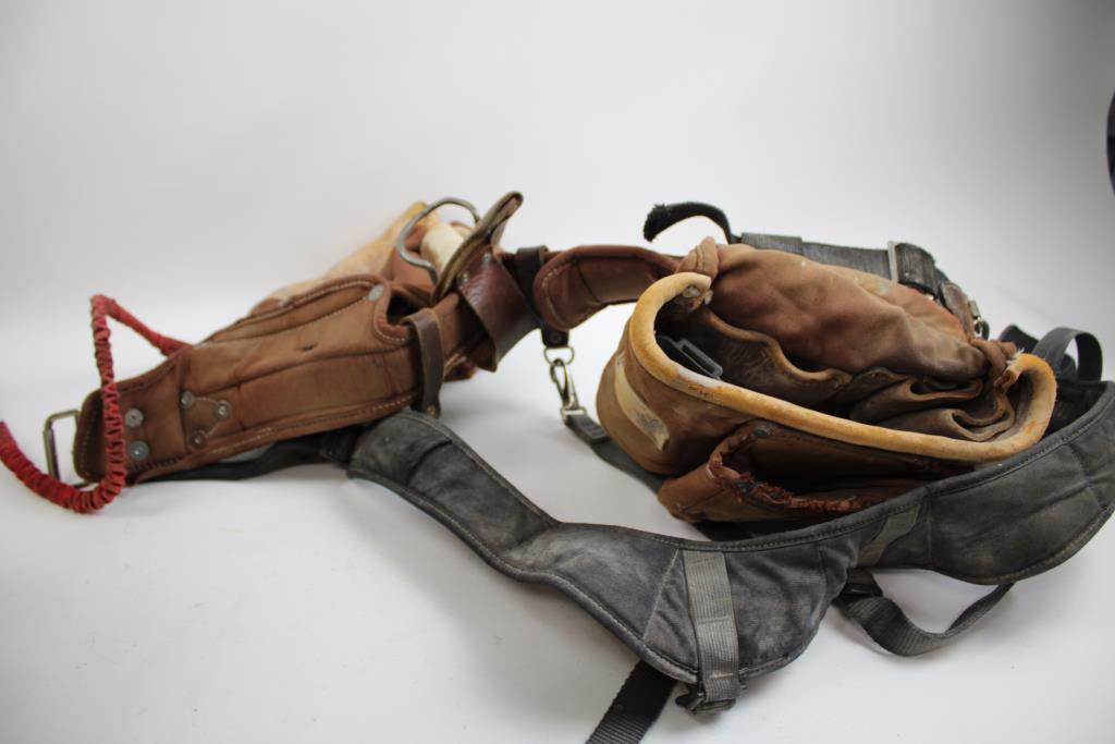 CRL Sure-Grip Vacuum Lifter, Tool Belt, Tool Lanyard, And Gun Holster With Belt, 4 Pieces