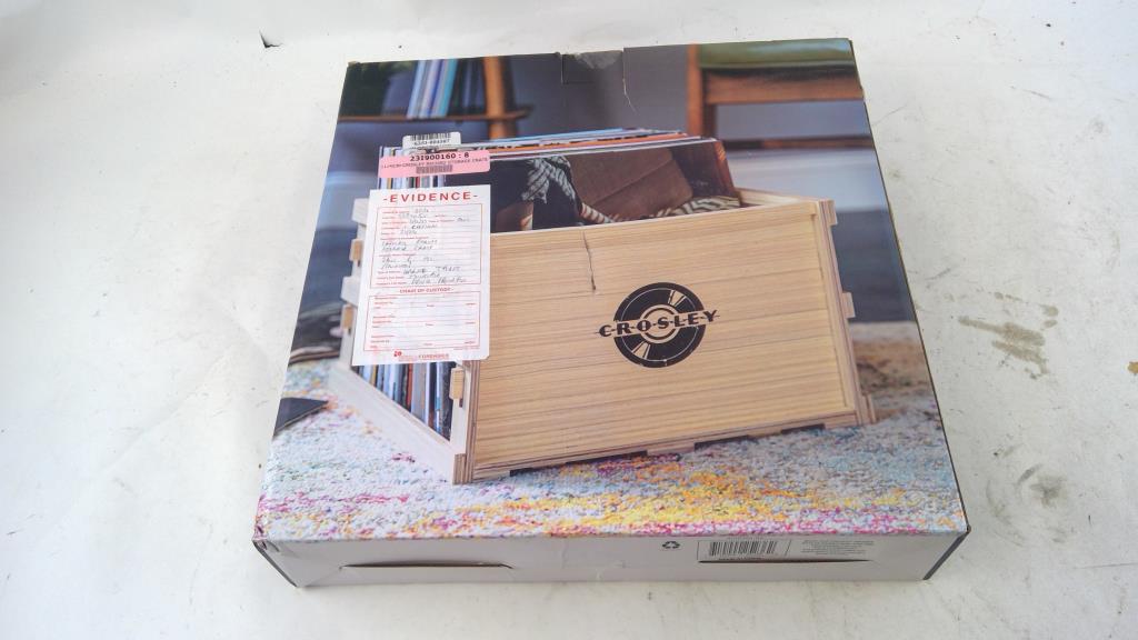 Crosley Record Storage Crate & Red Hot Chilli Peppers - Mothers Milk - Vinly Album Bundle